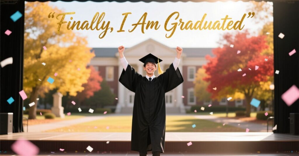 Finally, I Am Graduated Quotes