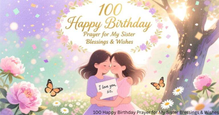 100 Happy Birthday Prayer for My Sister Blessings & Wishes