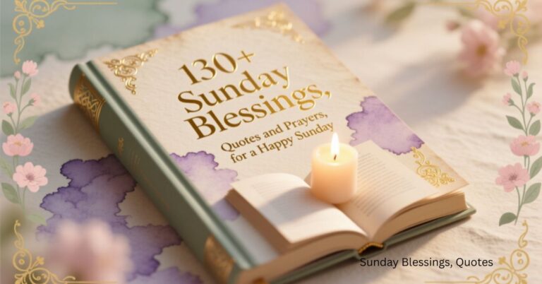 130+ Sunday Blessings, Quotes and Prayers for a Happy Sunday