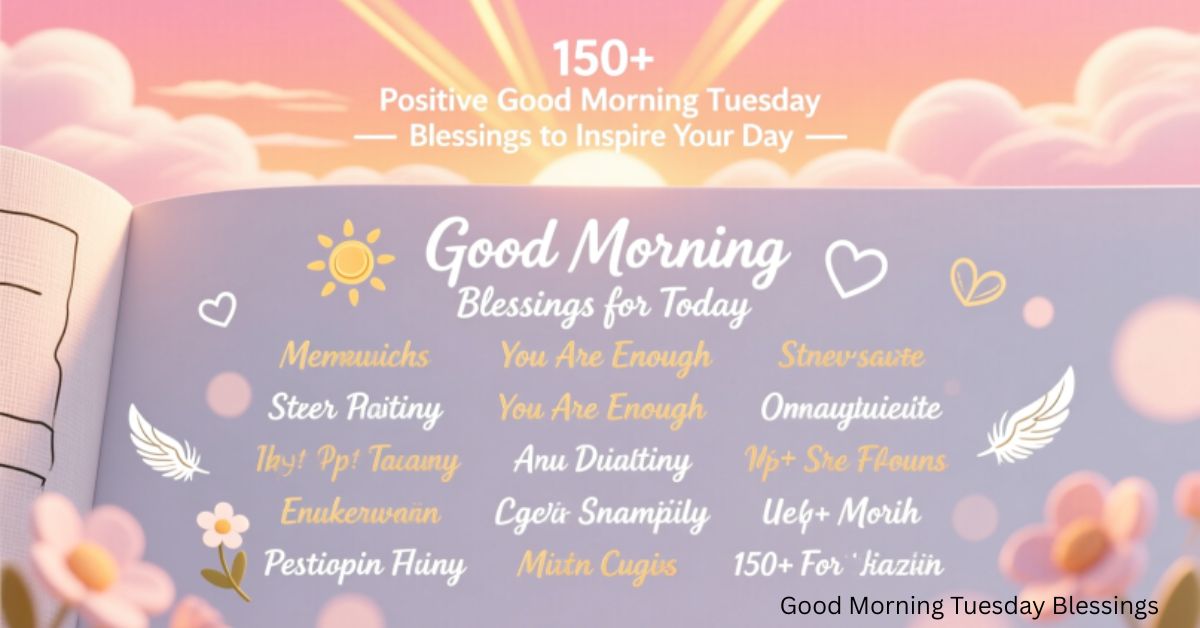150+ Positive Good Morning Tuesday Blessings to Inspire Your Day