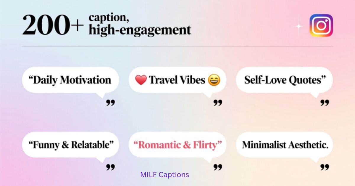 200+ MILF Captions for Instagram to Elevate Your Posts