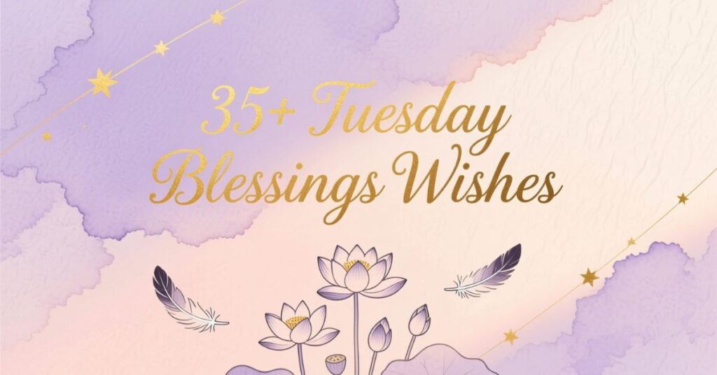 35+ Tuesday Blessings Wishes