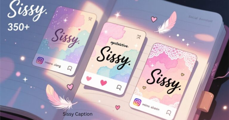 350+ Sissy Caption for Every Mood and Moment
