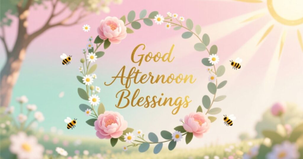 Beautiful Good Afternoon Blessings