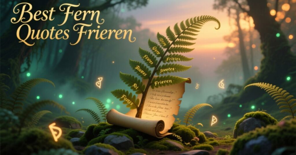 Best Fern Quotes Frieren
