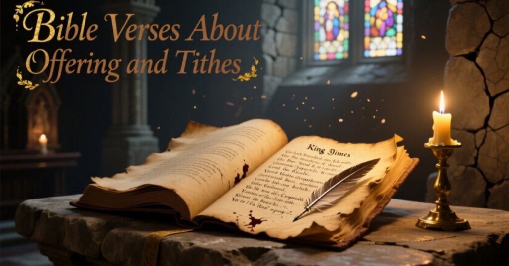 Bible Verses About Offering and Tithes