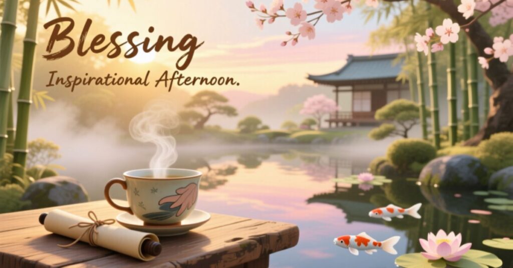 Blessing Inspirational Afternoon Quotes