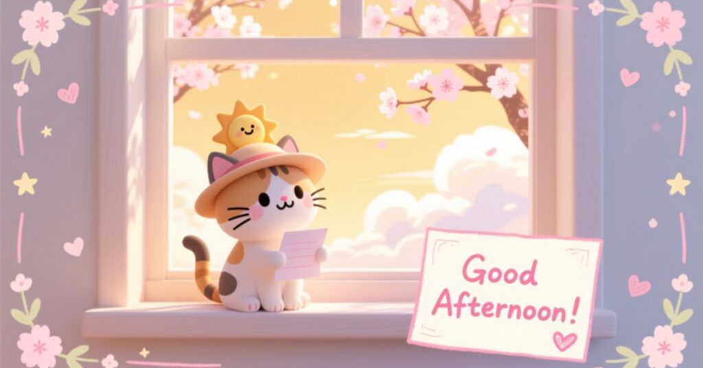 Cute Good Afternoon Wishes