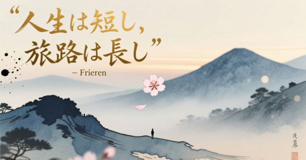 Frieren Quote About Life