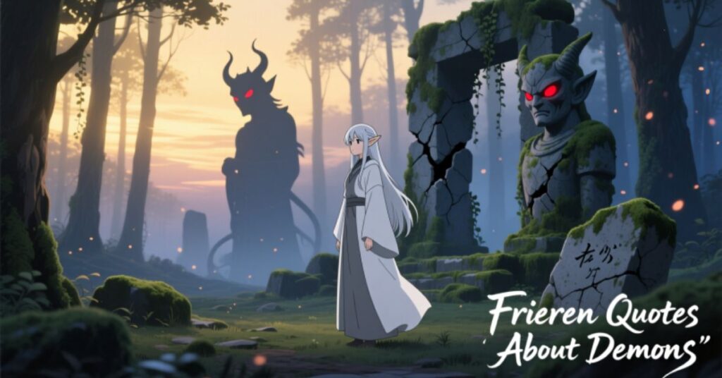 Frieren Quotes About Demons