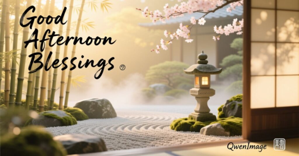 Good Afternoon Blessings Quotes