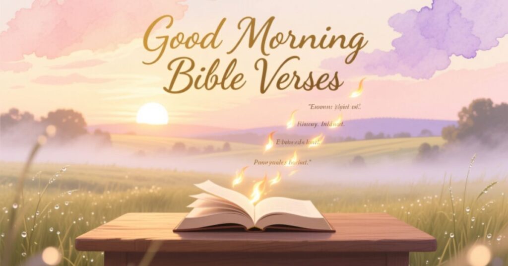 Good Morning Bible Verses GIF