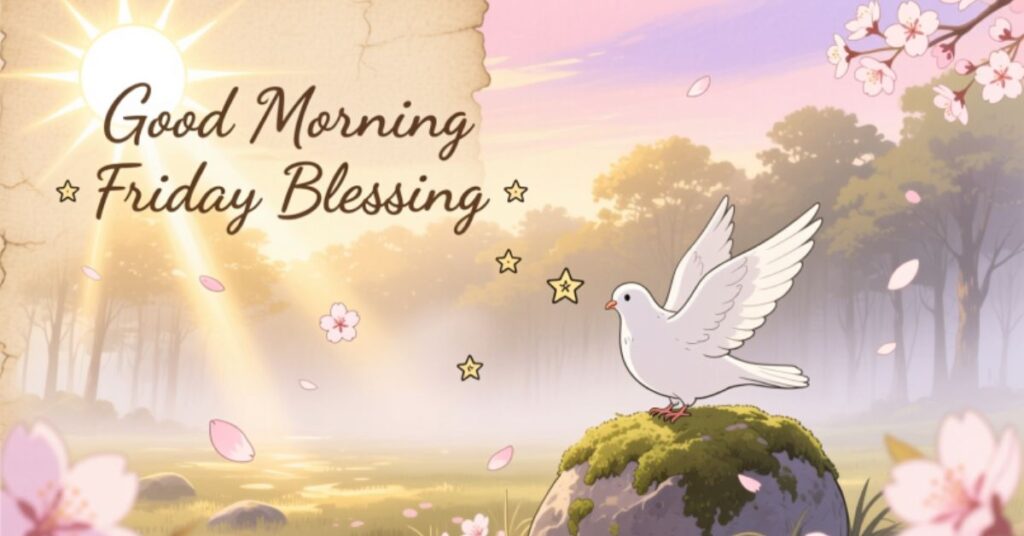 Good Morning Friday Blessing