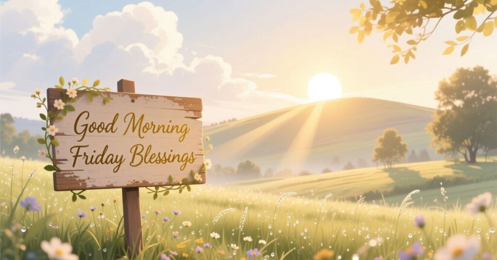 Good Morning Friday Blessings Quotes