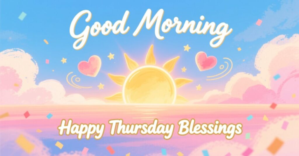 Good Morning Happy Thursday Blessings