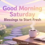 Good Morning Saturday Blessings to Start Fresh