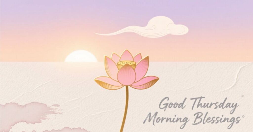 Good Thursday Morning Blessings