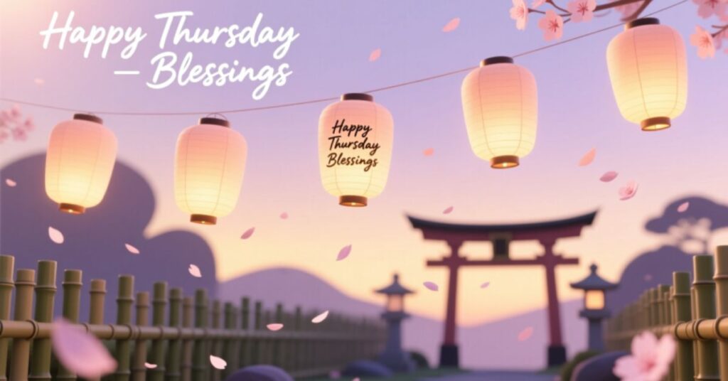 Happy Thursday Blessings