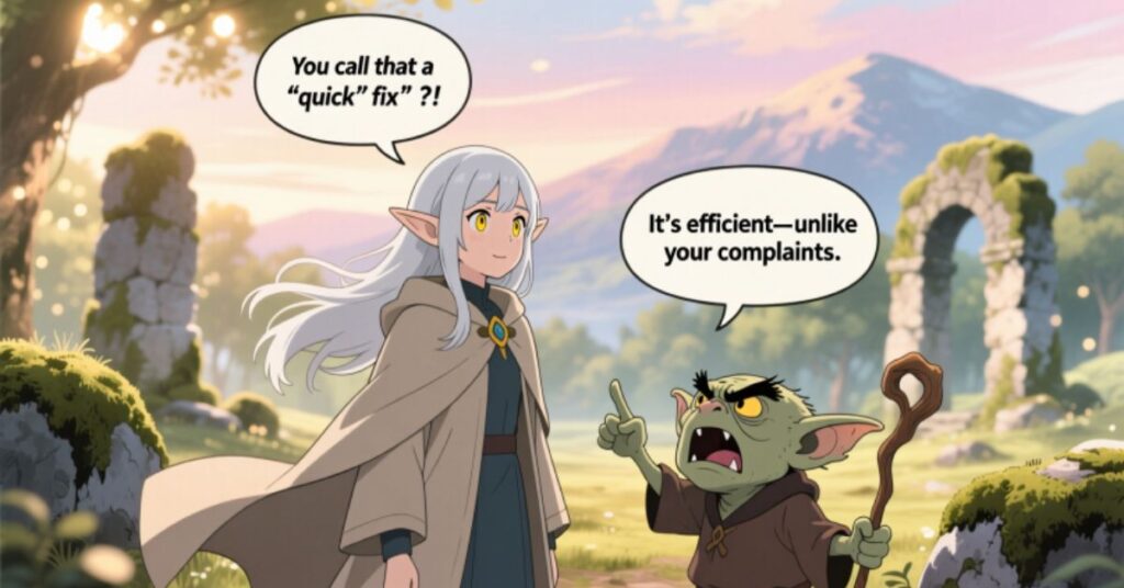 Humorous Dialogues That Capture Frieren’s Unique Charm