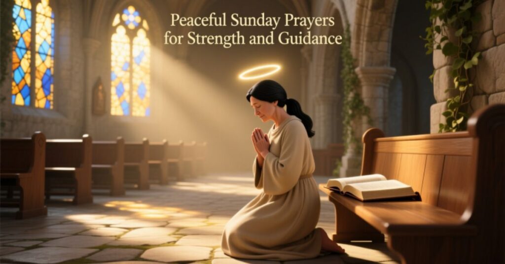 Peaceful Sunday Prayers for Strength and Guidance