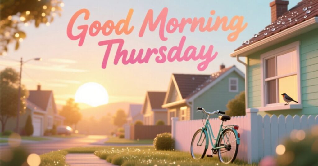Positive Good Morning Thursday 