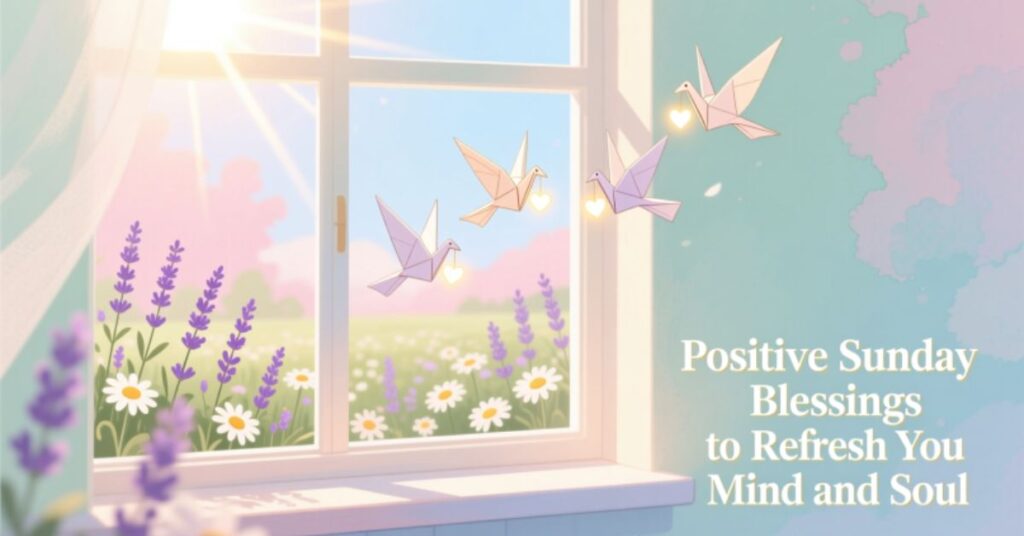 Positive Sunday Blessings to Refresh Your Mind and Soul
