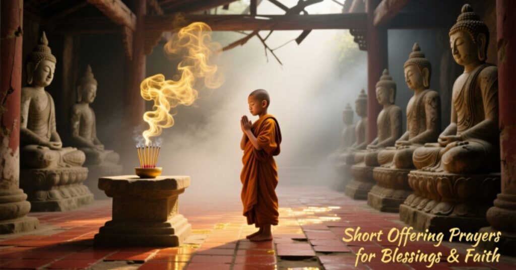 Short Offering Prayers for Blessings & Faith