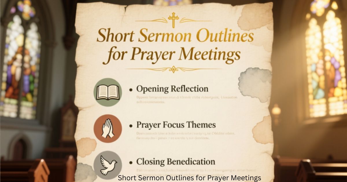 Short Sermon Outlines for Prayer Meetings (1)