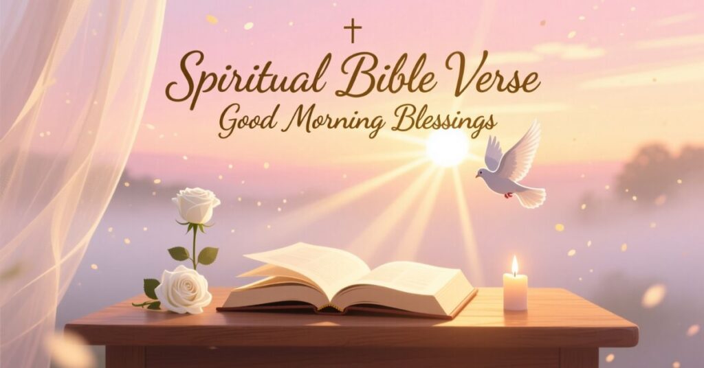 Spiritual Bible Verse Good Morning Blessings GIF
