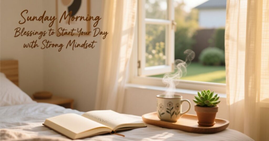 Sunday Morning Blessings to Start Your Day with Strong Mindset