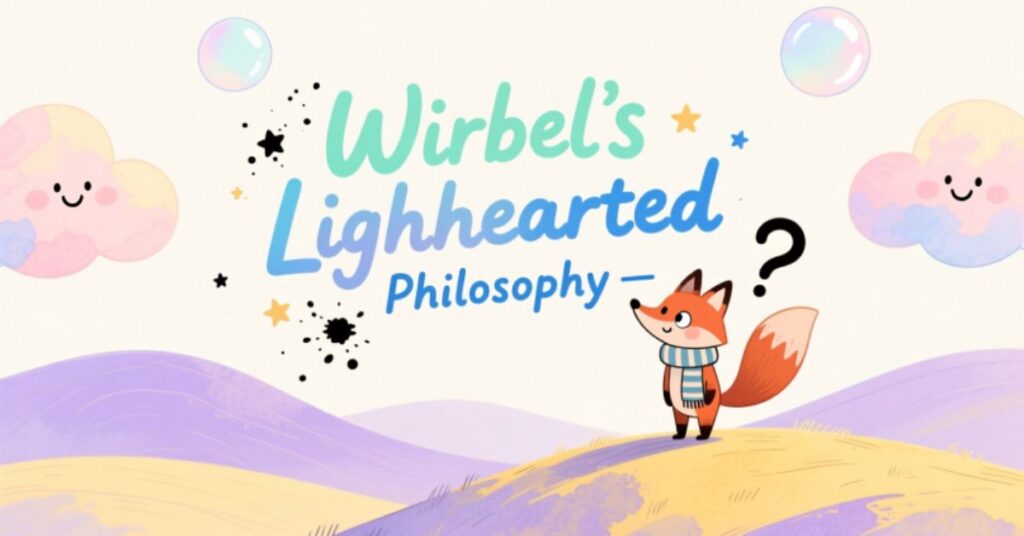 Wirbel’s Lighthearted Philosophy