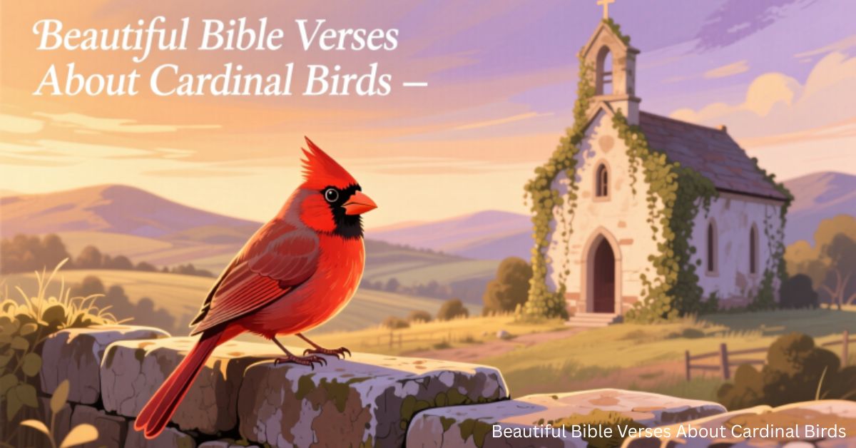 Beautiful Bible Verses About Cardinal Birds
