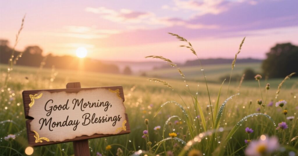 beautiful good morning monday blessings
