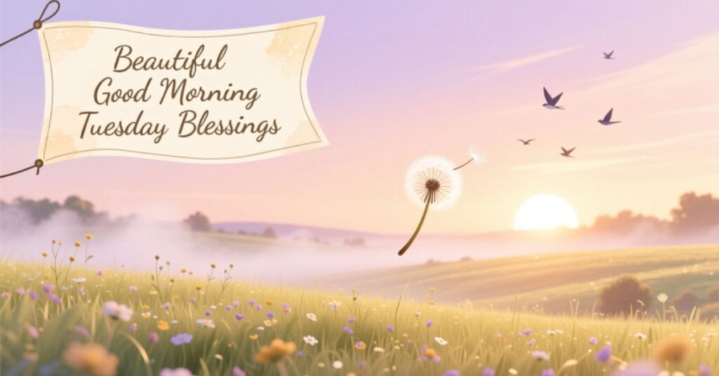 Beautiful Good Morning Tuesday Blessings
