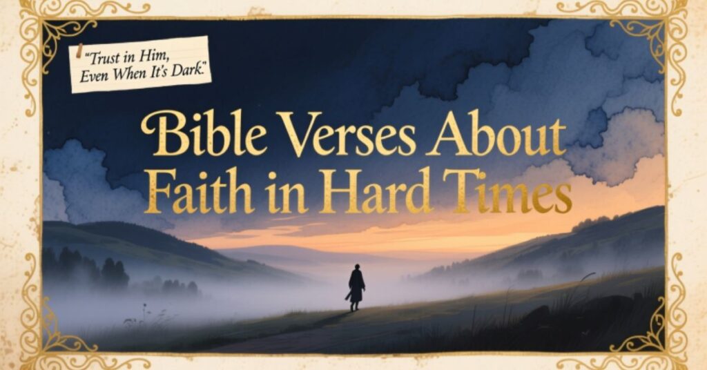 Bible Verses About Faith in Hard Times