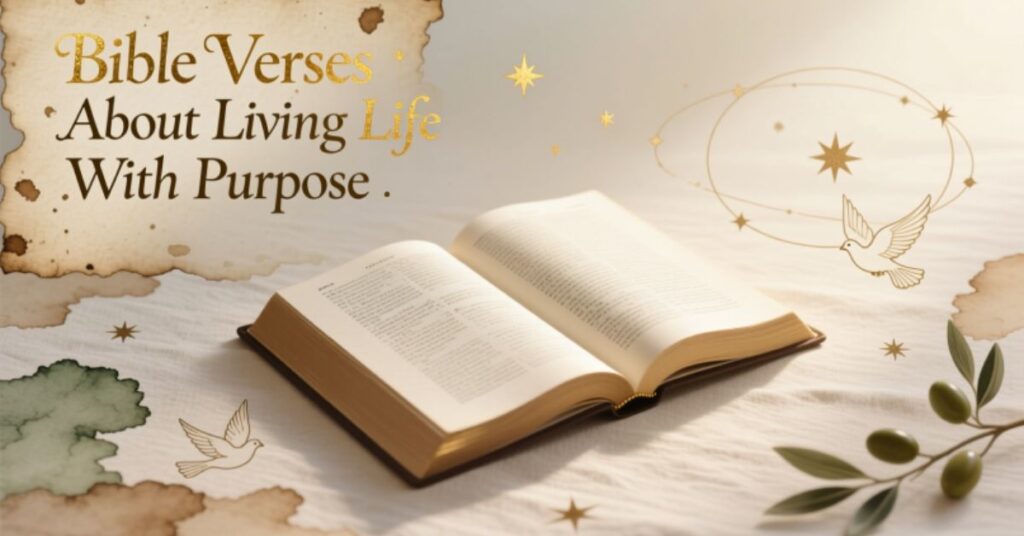 Bible Verses About Living Life With Purpose