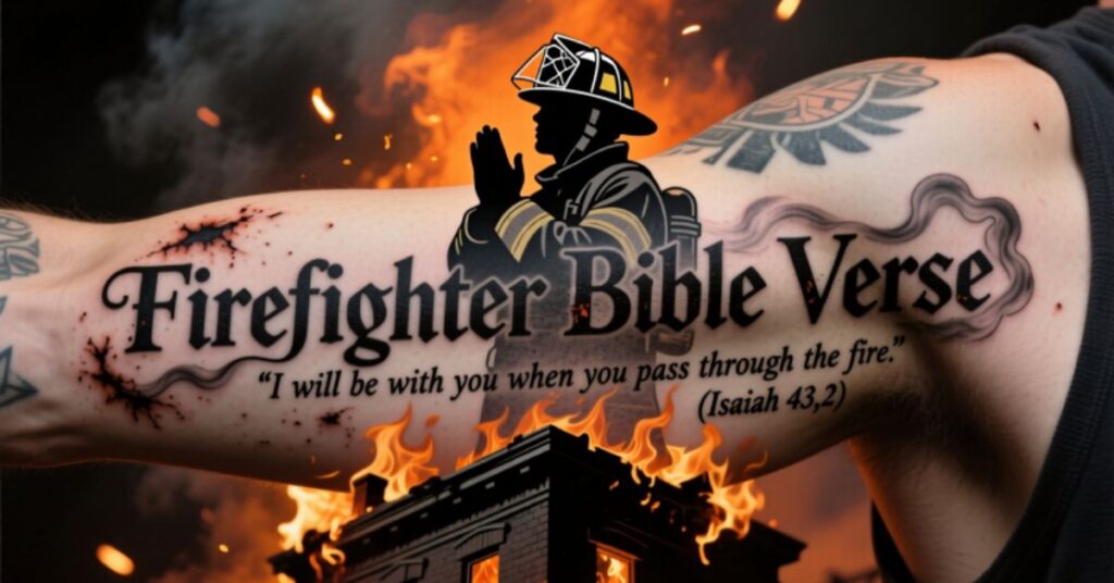Firefighter Bible Verse Tattoos
