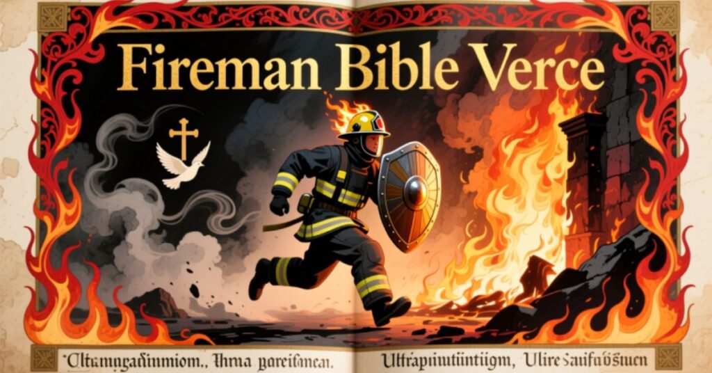 Fireman Bible Verse
