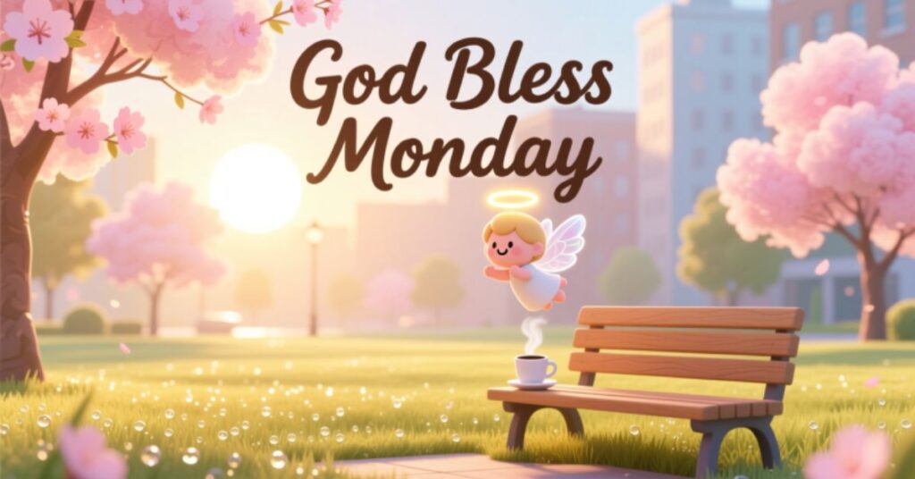 god bless monday