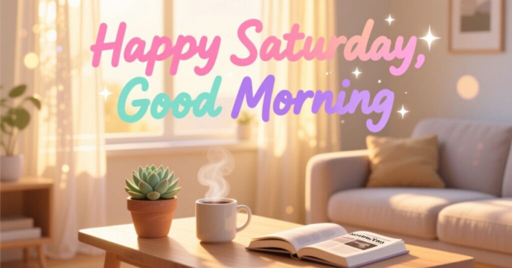 happy saturday good morning