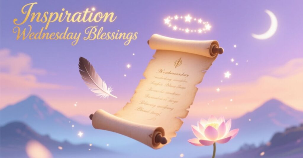 inspiration wednesday blessings