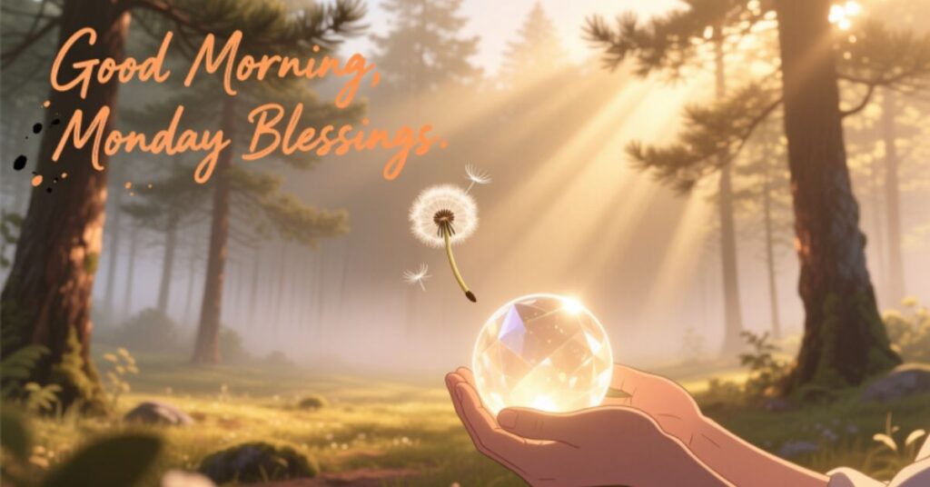 inspirational good morning monday blessings