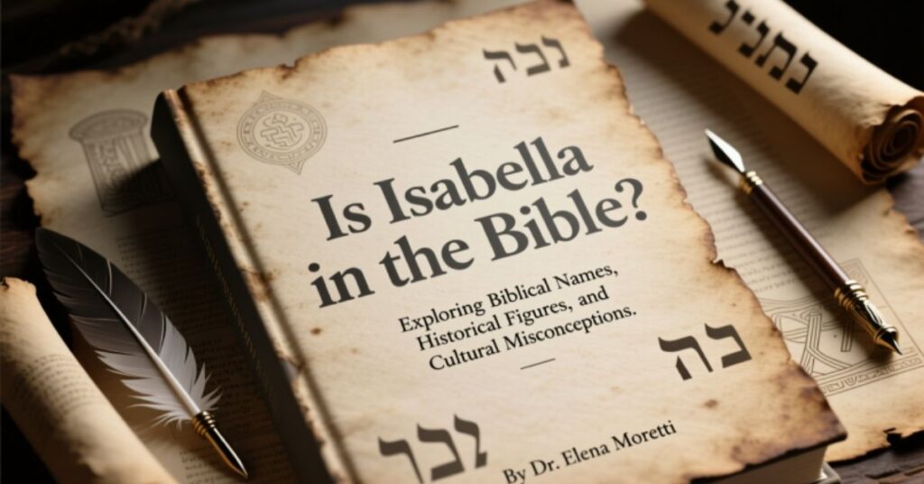 Isabella in the Bible
