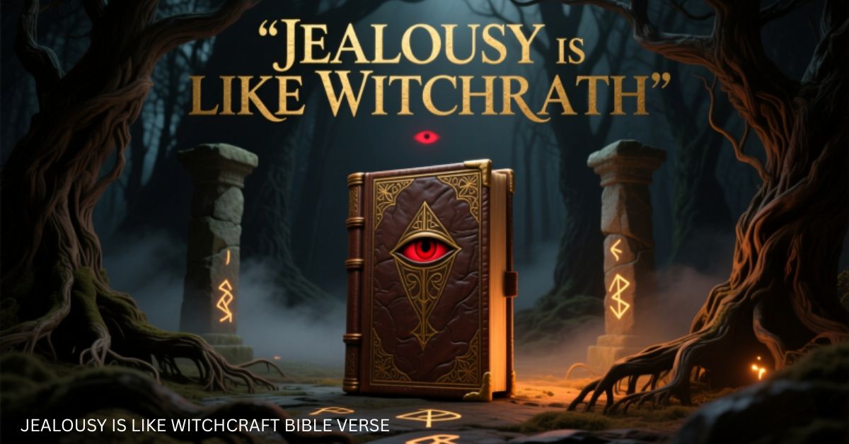 JEALOUSY IS LIKE WITCHCRAFT BIBLE VERSE TEACHING