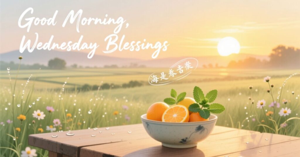 positive good morning wednesday blessings