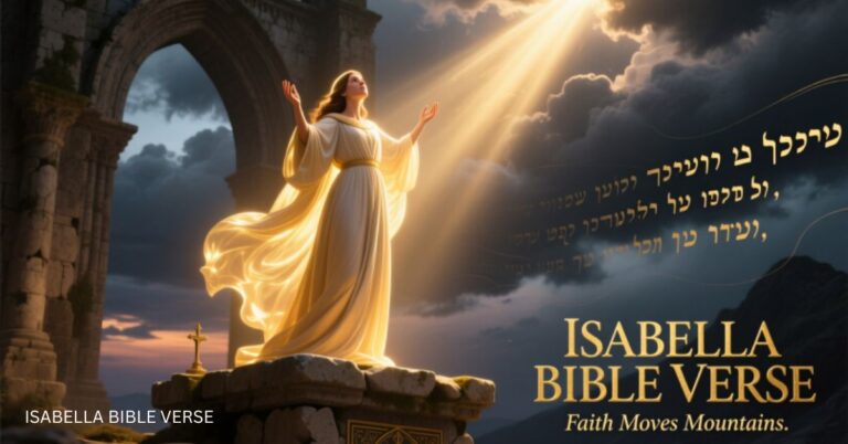 Powerful ISABELLA BIBLE VERSE for Motivation and Faith