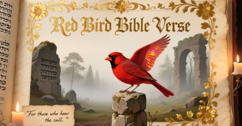 Red Bird Bible Verse