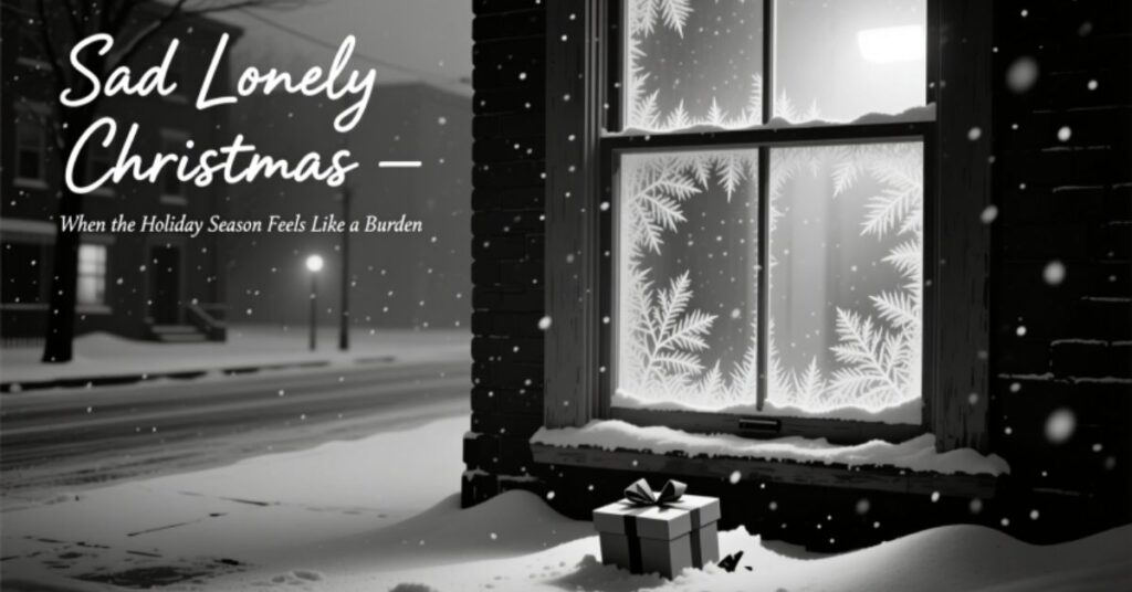 Sad Lonely Christmas Quotes: When the Holiday Season Feels Like a Burden
