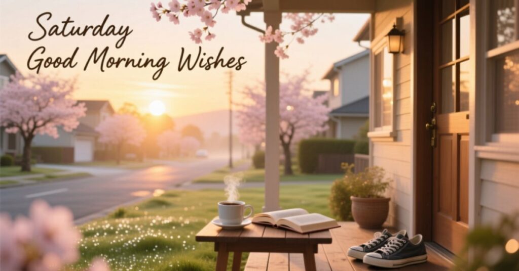 saturday good morning wishes