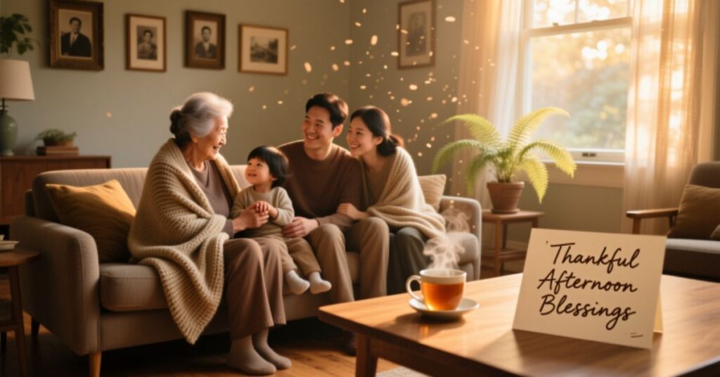 thankful afternoon blessings